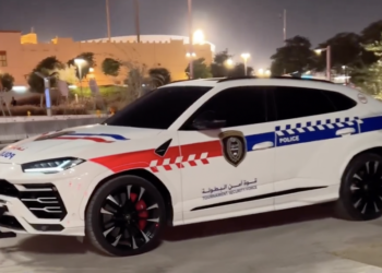 De politie van Qatar heeft een splinternieuwe Lamborghini Urus aangeschaft.