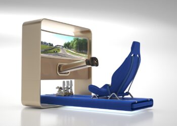 Geen gezeur met meer met de vrouw: deze ‘drivepod’ past in elk interieur