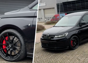 VIDEO: Dit moet de dikste Volkswagen Caddy van Nederland zijn