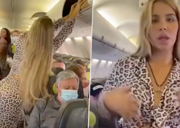 ASO-ALERT: Influencer wil nieuwe TikTok opnemen in het vliegtuig en laat mensen wachten