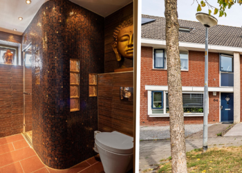 FOTO’S: Een rijtjeshuis met sauna en jacuzzi te koop voor €375.000 in Tiel