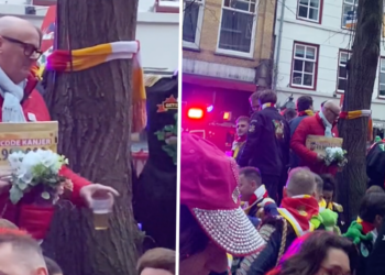 VIDEO: Gaston van de Postcode Loterij gespot bij carnaval