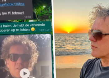 VIDEO: Kees van der Spek pakt oplichter aan met videoboodschap via WhatsApp