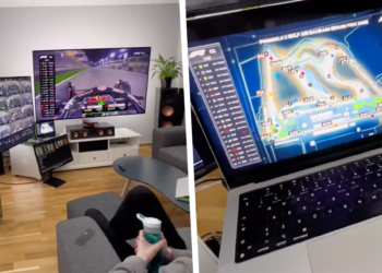 ZIEN: Met deze Formule 1 set-up volgt de Noorse Simen elke beweging van Max Verstappen