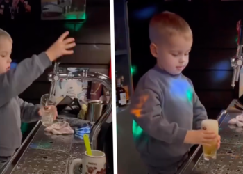 VIDEO: Deze 4-jarige pilsbaas tapt betere pilsjes dan de gemiddelde barkeeper