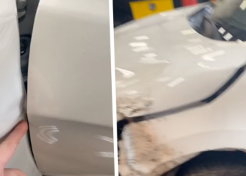 VIDEO: De geheime boodschap van deurkieren: Een jongen onthult hoe ze de geschiedenis van een auto kunnen onthullen