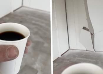 VIDEO: Onbetaalde factuur? Bouwvakkers laten hun spierballen zien!