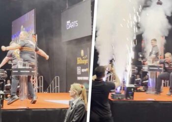 VIDEO: Darter Van Duijvenbode raakt geblesseerd tijdens walk-on