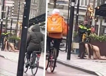 VIDEO: Vrijgezellenfeest in Tilburg loopt uit de hand: man gevonden als Tarzan op straat