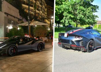 FOTO’S: Ferrari-coureur Charles Leclerc ontvangt nieuwe Ferrari 812 Competizione van zijn werkgever