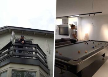 VIDEO: Don de Jong (23) krijgt een huistour in de nieuwe villa van Enzo Knol (29)