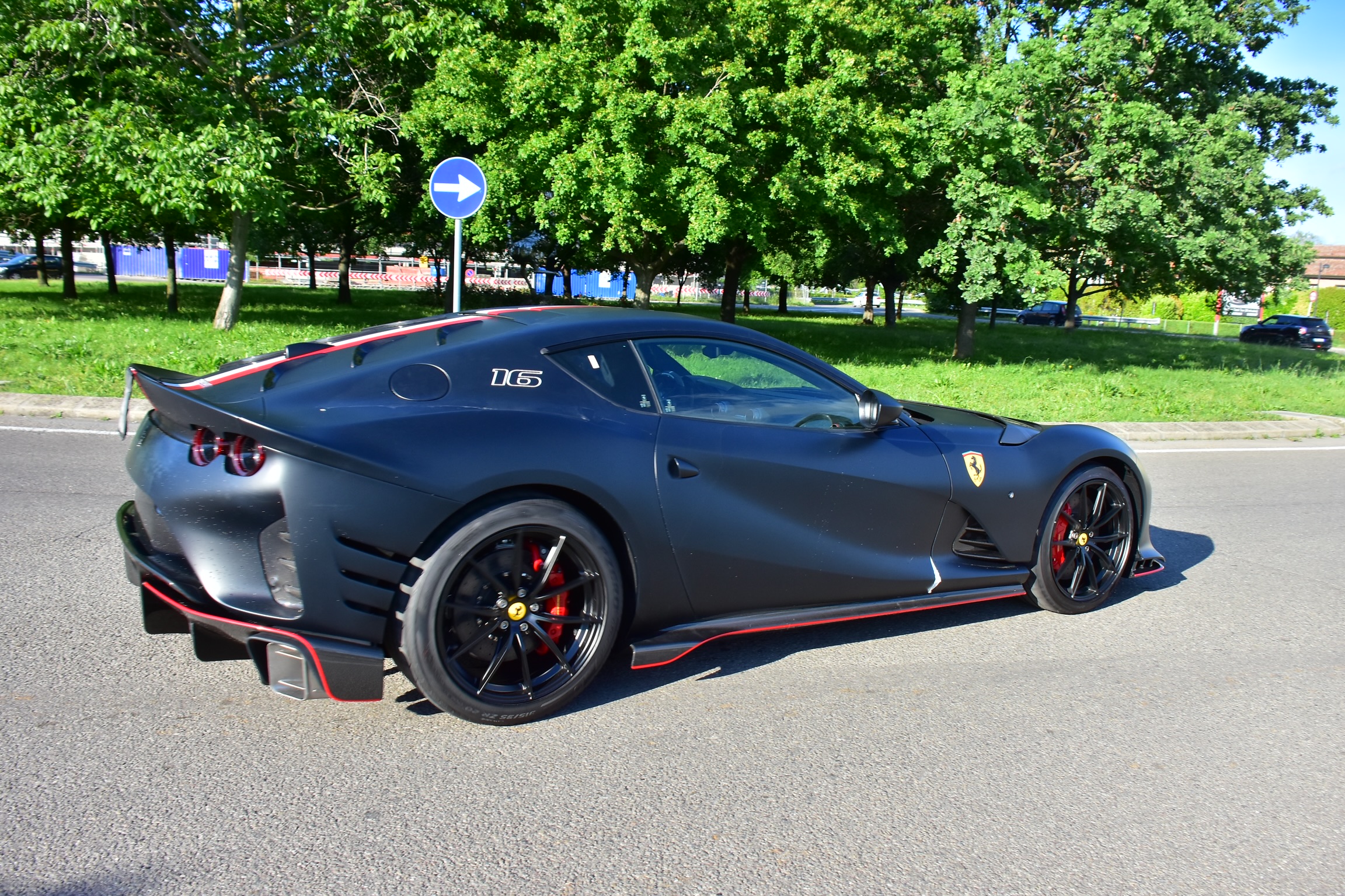 Ferrari 812 Competizione Charles Leclerc