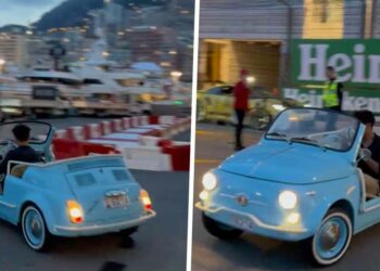 VIDEO: Lando Norris heeft lak aan patserig Monaco en rijdt in een bijzondere wagen