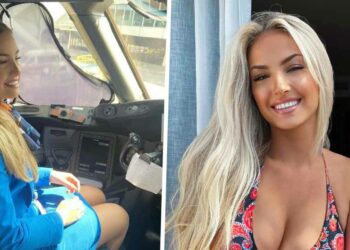 Stewardess Jennifer Levi