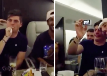 Max Verstappen dronken