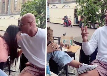 VIDEO: Alex Soze en Nicol Kremers flirten er op los op een zonnig terras