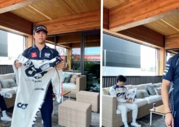 VIDEO: Pijnlijke TikTok-video van AlphaTauri gaat viral met Nyck de Vries in de hoofdrol