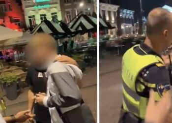 VIDEO: Politieagent is brutaal mannetje (16) zat en pakt hem aan in Roosendaal