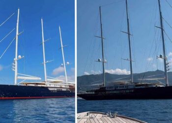 GESPOT: Het mega-jacht van Jeff Bezos: een Nederlands staaltje techniek op wereldformaat