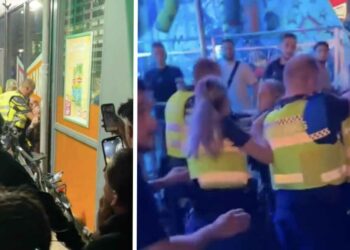 VIDEO: Gezelligheid op de kermis in Oss: BOA’s krijgen jeugd niet in ’t gareel