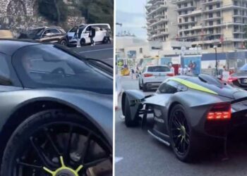 Max Verstappen Aston Martin Valkery