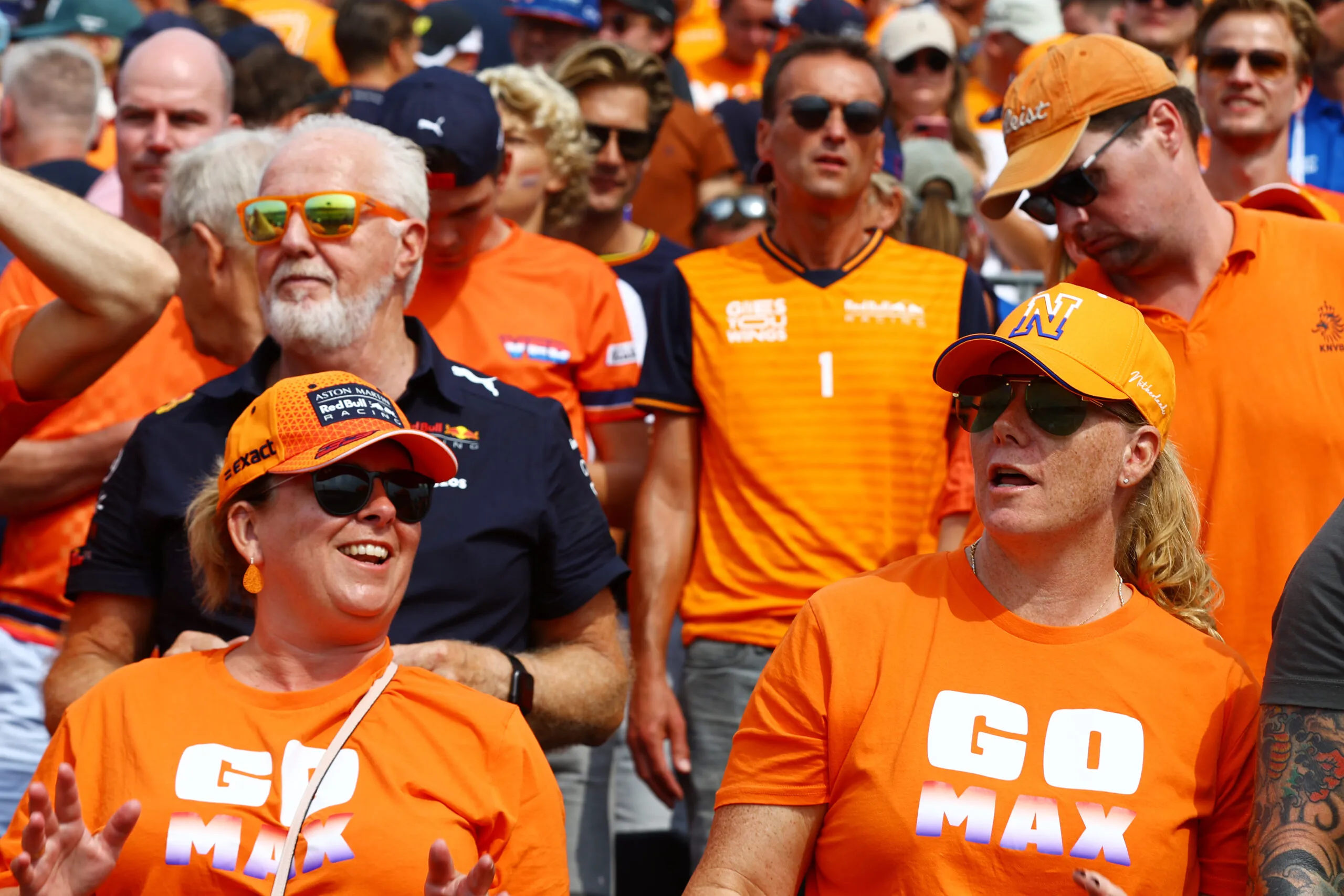Max Verstappen fans zandvoort