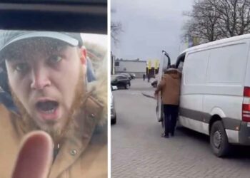 VIDEO: Verkeersruzie in Eindhoven: deuken en woorden vliegen in het rond