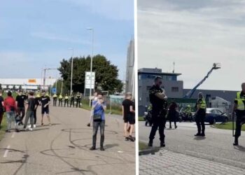 VIDEO’S: Politieagent grijpt hardhandig (met honden) in bij een ‘bikelife-meeting’