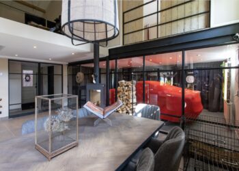 Ferrari California in huis