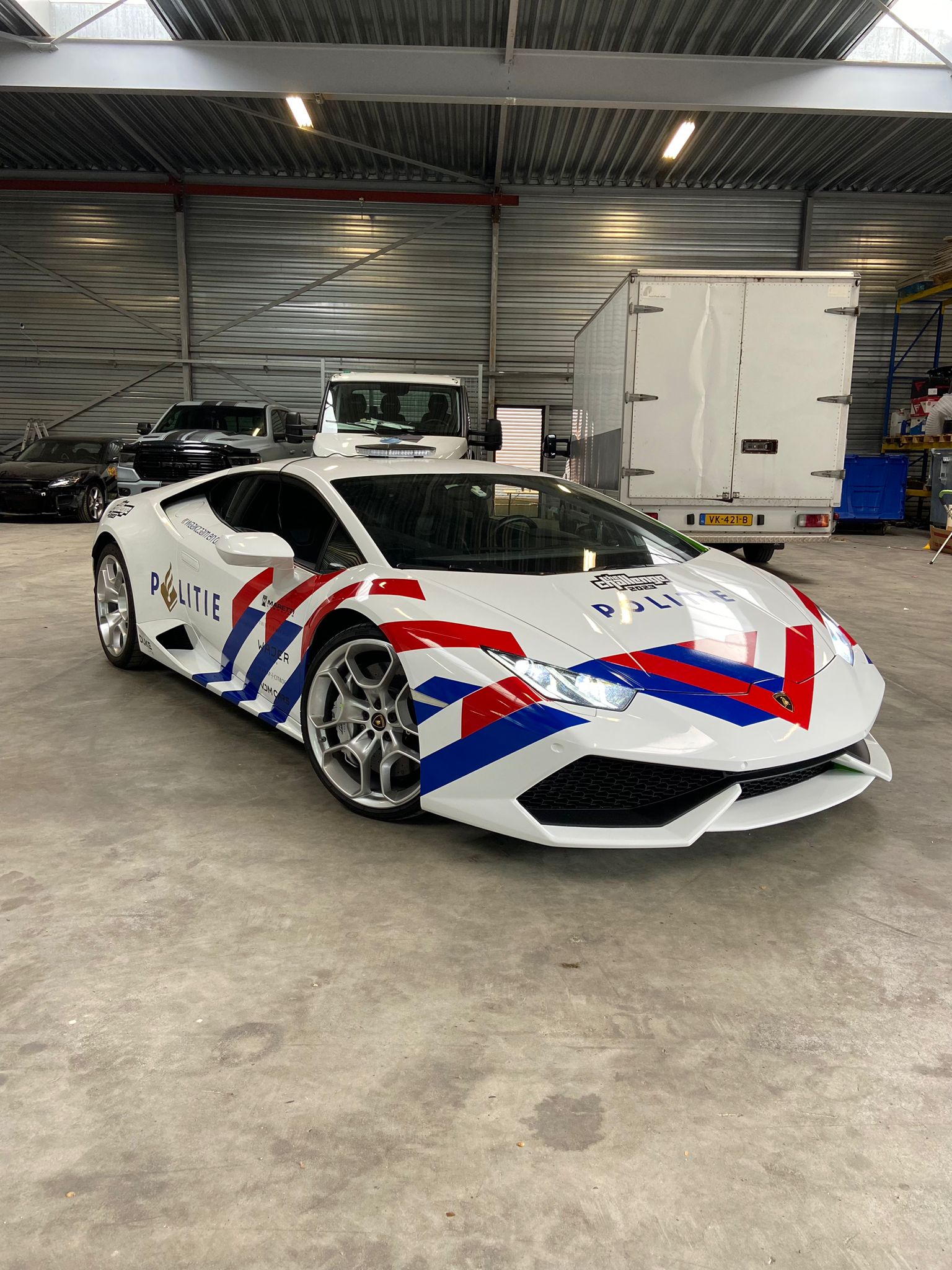 Politie Lamborghini