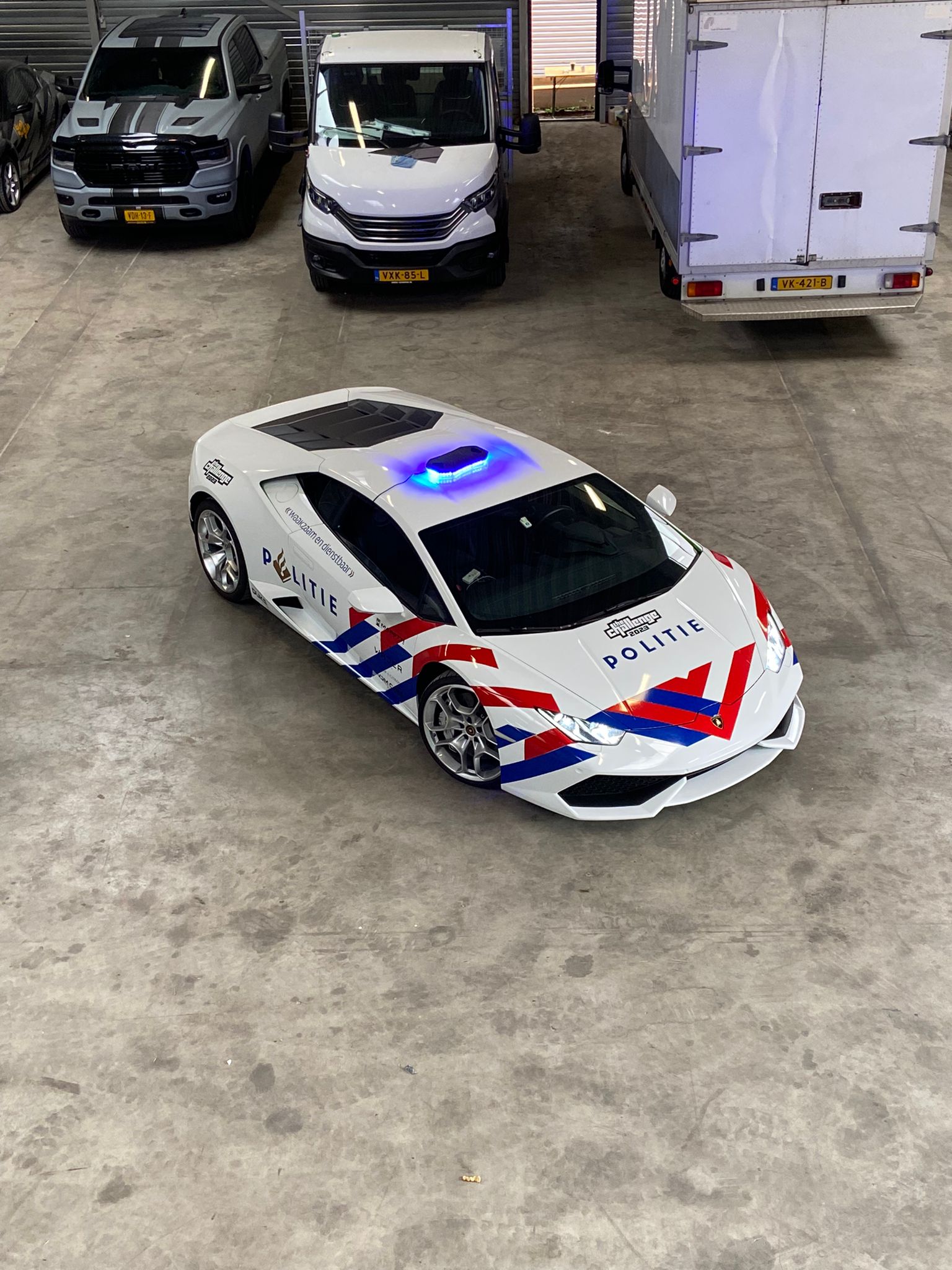 Politie Lamborghini