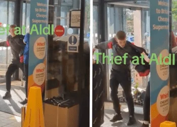 header x diefstal ALDI