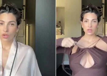 VIDEO: Anna Nooshin maakt ‘get ready with me’ video in een ingewikkeld jurkje