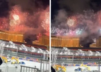 Vuuwerkshow Las Vegas