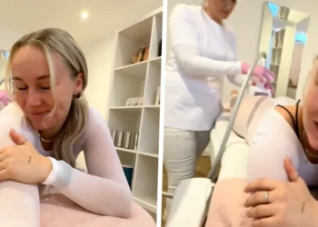 VIDEO: Myron Koops gaat langs bij een bodyspecialist maar laat net iets te veel zien