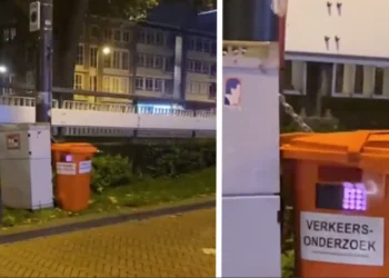 VIDEO: In Arnhem verstoppen ze flitspalen op een wel heel vreemde plek