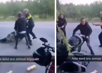 header x scooter x politie