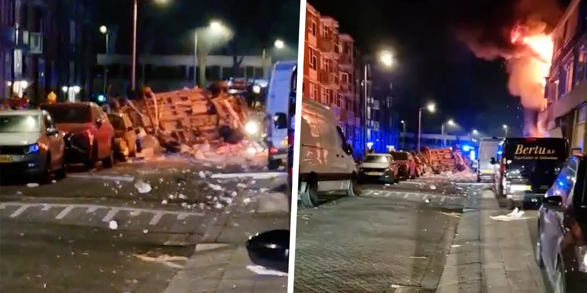 BIZAR: Explosie In Rotterdam Zorgt Voor Veel Chaos