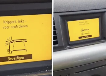 VIDEO: Oranje lampje in de auto geeft dit keer wel een serieuze waarschuwing