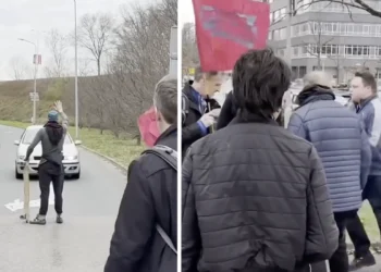 VIDEO: Extinction Rebellion protest loopt volledig uit de hand in Maastricht: ”Activisten zomaar aangevallen”