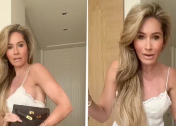 VIDEO: Nikkie Plessen laat net iets te veel zien tijdens het omkleden