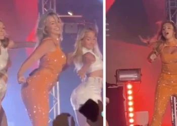 ZIEN: Emma Heesters gaat los op het podium en laat al haar moves zien