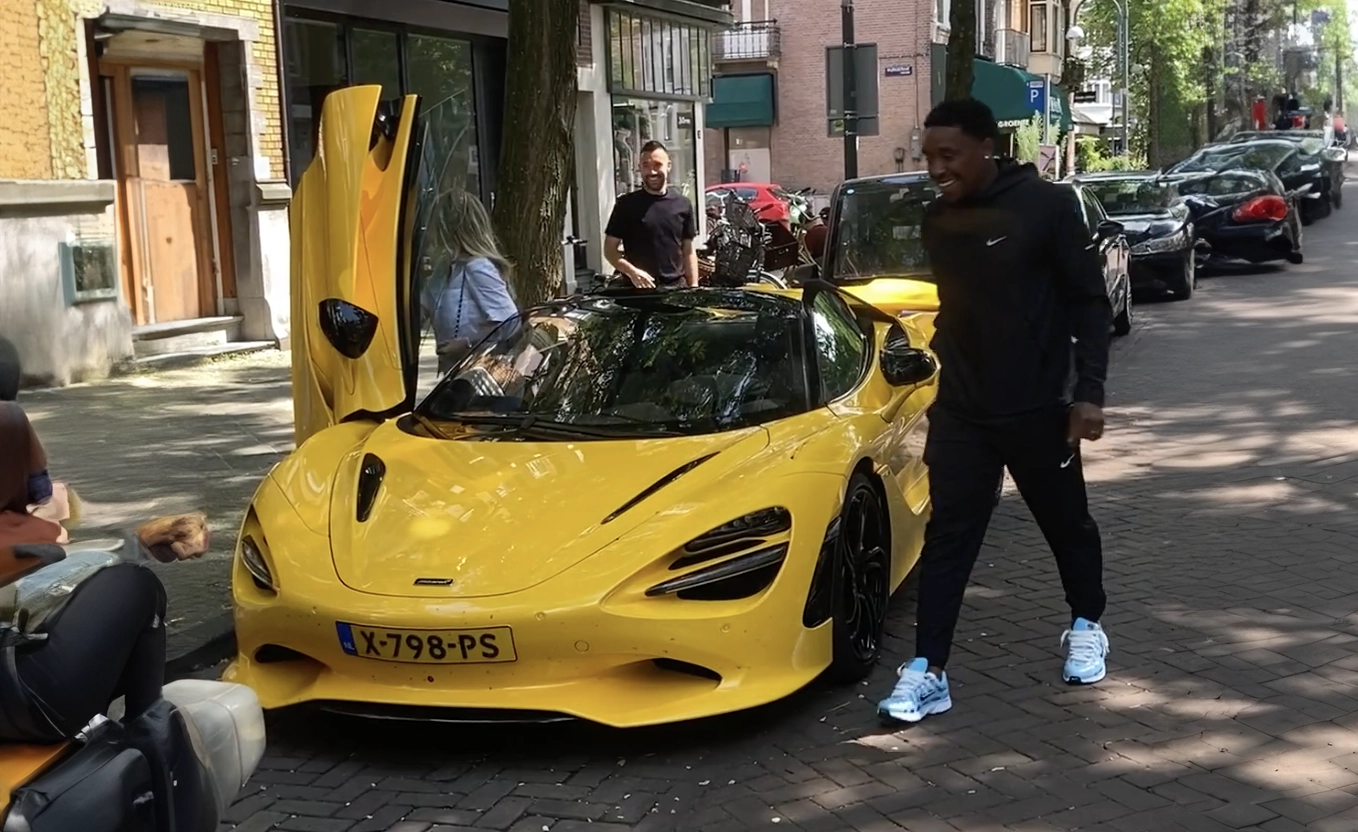 Bergwijn nieuwe Mclaren 750s