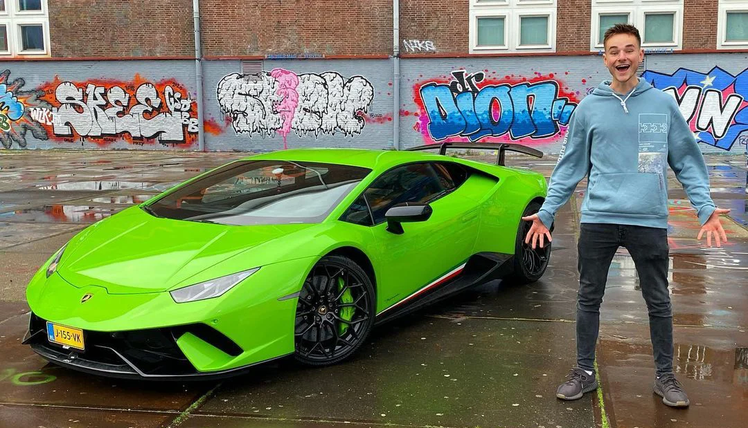 Don de Jong verkoopt Lamborghini Huracan Performante