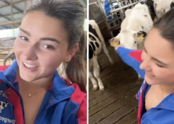 VIDEO: Boerin Kristy gooit haar overall open voor de nieuwe Boerinnen Kalender