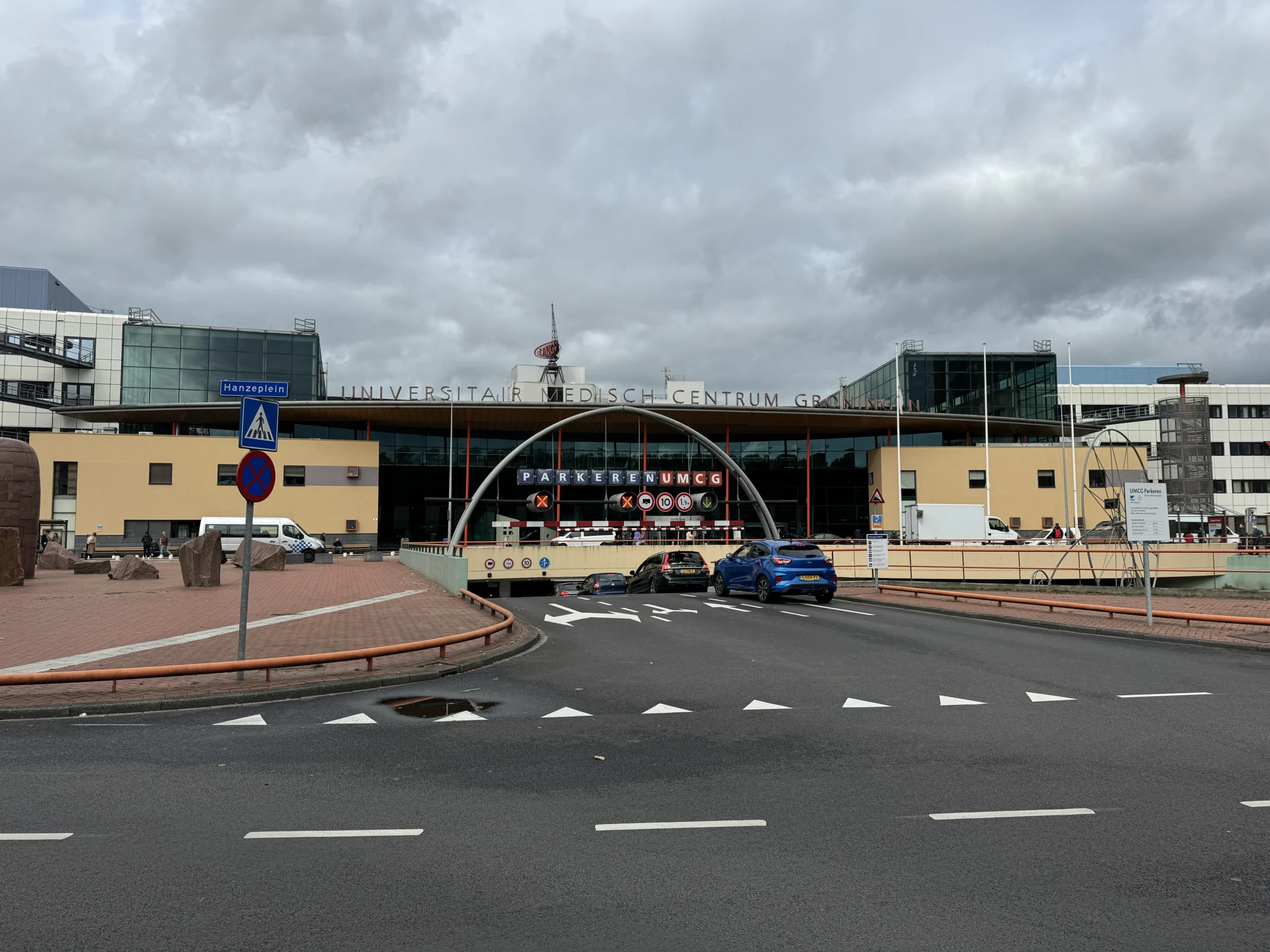 Parkeren onder UMCG Groningen