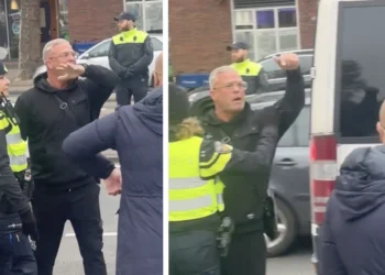 VIDEO: Man gaat los tegen de politie: ”Het zijn de hoge mensen die het verpesten”