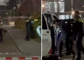 BEELDEN: Politie neemt arrestatie van ‘jochie’ in Velp uiterst serieus