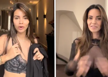 VIDEO: Monica Geuze laat haar lingeriesetjes zien in dagvlog op TikTok