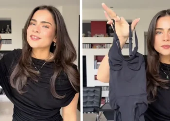 VIDEO: Eva van Timmeren probeert badpakken en wij genieten mee